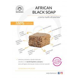 Czarne mydło afrykańskie