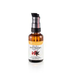Olej rycynowy zimnotłoczony nierafinowany z Indii 100% naturalny 30 ml