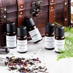 ENERGETYCZNY zestaw - olejki eteryczne do aromaterapii i sauny