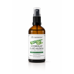 Hydrolat z liści aloesu 100% naturalny - cera sucha, podrażniona, wrażliwa - 100 ml