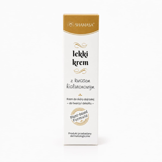 Lekki krem z kwasem hialuronowym i witaminą E 30 ml